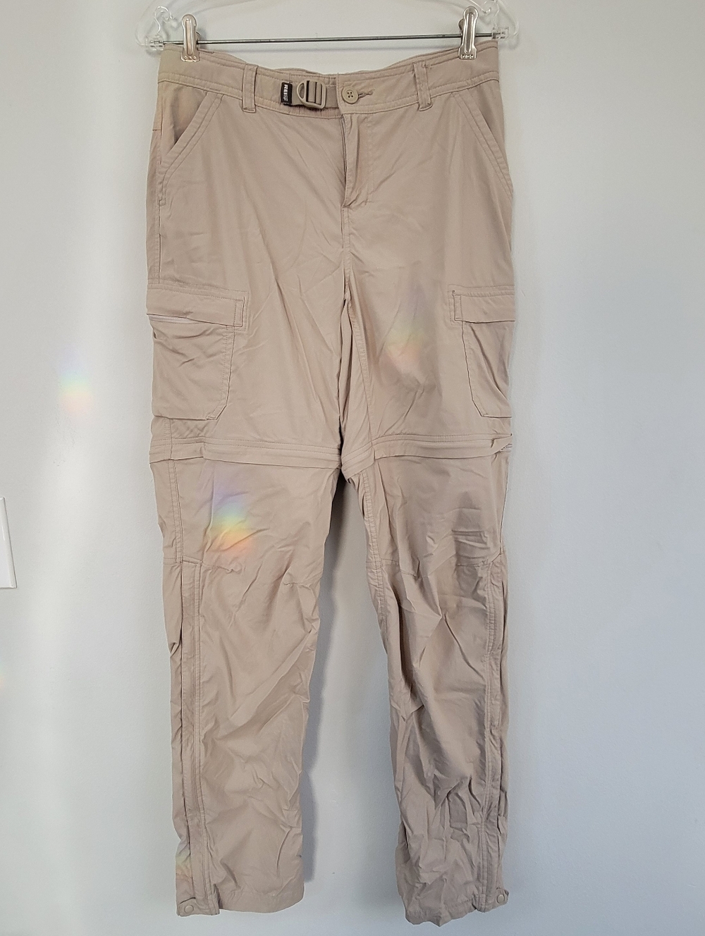 REI Relaxed Fit Women's Size 8 Tall Hiking Zip Off Pant Outdoor Travel